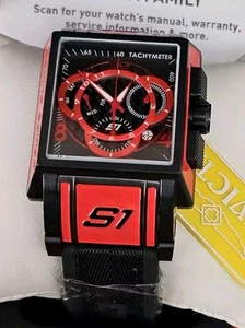 Invicta – S1 Rally – BLACK LABEL - Swiss Z60 Chrono - Carbon Fiber - Mens Watch - Picture 1 of 19