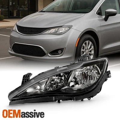For 2017-2020 Chrysler Pacifica Halogen Type Headlight Headlamp Driver Left Side - Image 1 of 4
