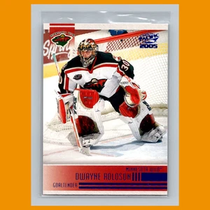 Dwayne Roloson /250 #135 2004-05 Pacific Blue Minnesota Wild Hockey Card NHL - Picture 1 of 3