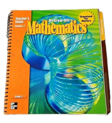 McGraw-Hill Mathematics Teacher's Edition Grade 3 Volume 2  - Image 1 of 4