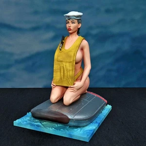 Naval Pin-Up Girl 1/8 1/6 1/4 3D Print Model Kit Unpainted Unassembled GK - Picture 1 of 4