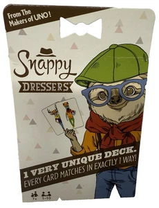 Snappy Dressers 1 Very Unique Deck Every Card Matches in Exactly 1 Way - Picture 1 of 2