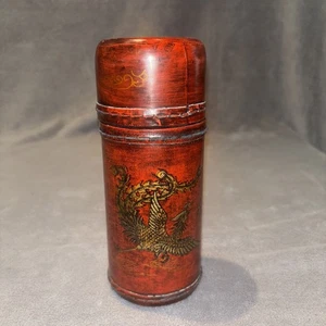 Antike chinesische Wahrsager CHI CHI Stäbchen aus rot lackiertem Holz - 60 Stäbchen - Bild 1 von 5