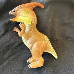 1991 Parasaurolophus Dinosaurs Toy Plastic 3” Tall A3 - Picture 1 of 2