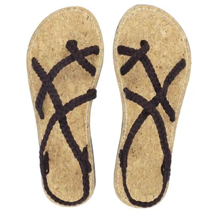 Damen Sandalen Zehentrenner Modell 05 braun - Picture 1 of 49