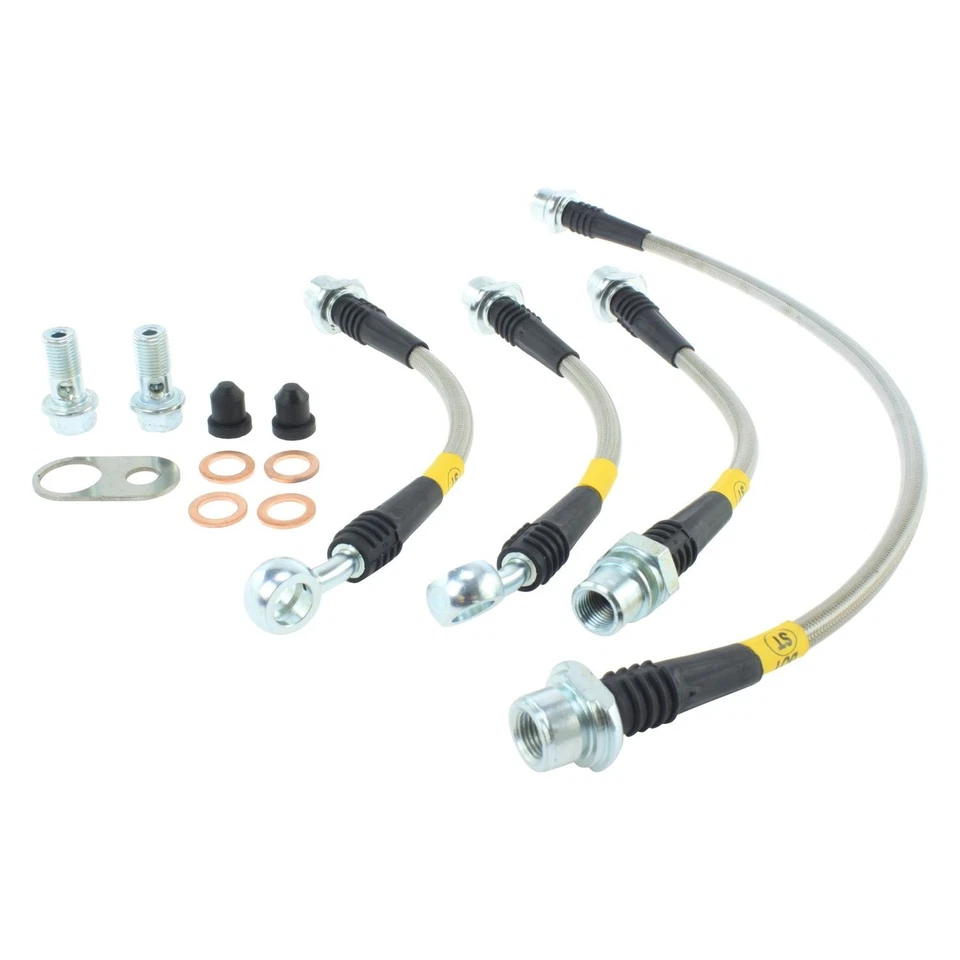 For Toyota Prius V 12-17 StopTech 950.44525 Stainless Steel Rear Brake Line Kit - Imagem 1 de 2