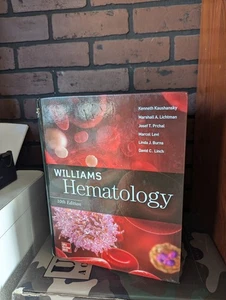 Williams Hematology 10th Edition Used, No Markings - Bild 1 von 8