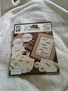 True colors Cross Stitch Pattern book Lure of Fishing- fly fishing Lots More - Picture 1 of 2