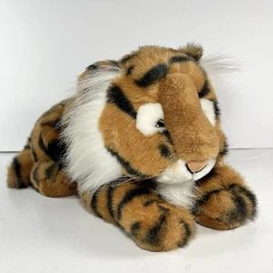 Vintage selten 1989 Douglas Little Cuddlers bengalischer Tiger Plüschtier 13 Zoll Stofftier - Bild 1 von 10