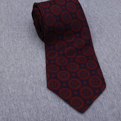 Corbata de cuello Rivetz of Boston 3,75 pulgadas estampado gráfico 100 % poliéster Foto 1 de 4