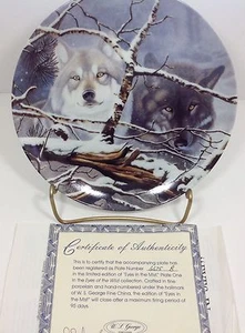 Eyes of the Wild Eyes in the Mist Bradford Exchange Plate #1 - Picture 1 of 5