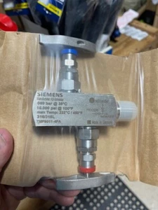 Siemens 1P 7MLF90114FA DOUBLE SHUT-OFF VALVE COCK DN5 - Picture 1 of 3