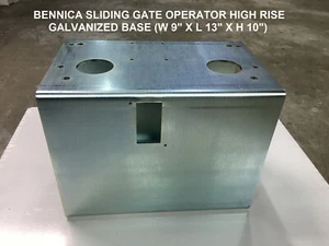BENINCA SLIDING GATE OPERATOR HIGH RISE GALVANIZED BASE (9688154) - Picture 1 of 5