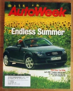AUTOWEEK 1999 AUG 30 -NEW 300M SPECIAL, AUDI TT DROPTOP - Imagen 1 de 1
