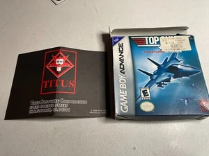 Top Gun Firestorm Gameboy Advance GBA 2002 Box and Registration Card Only - Picture 1 of 10