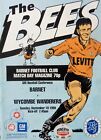 Barnet V Wycombe Wanderers 18/9/1990 Gm Vauxhall Conference 18/9/1990 #Mint#