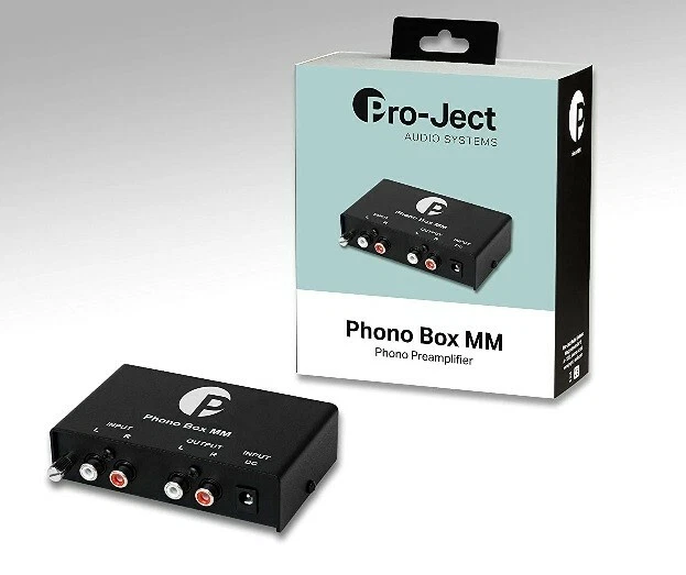 PRO-JECT – PHONO BOX MM, STAND ALONE PHONO STAGE FOR RECORD PLAYER/ PRE-AMP - Image 1 of 1