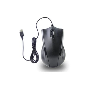 iMicro MO-M128MI Wired USB Optical Mouse, Black - Picture 1 of 1