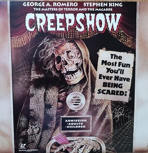 Laserdisc " CREEPSHOW  " - US LD - Horror / Rare / Doppel LD - Afbeelding 1 van 1