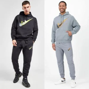 Nike Sportswear Standard Issue Moto Herren Trainingsanzug Set Hoodie Jogginghose - Bild 1 von 20