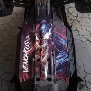 TRAXXAS XMAXX compatible "VENOMOUS" chassis protector skin - Picture 1 of 7