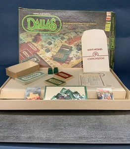 Vintage 1981 Mattel Electronics Dallas Board Game   - Picture 1 of 9