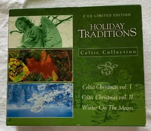 HOLIDAY TRADITIONS Celtic Collection 3 CD Limited Edition Box Set VGC - Picture 1 of 9