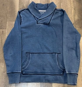 Felpa denim Gap 1969 uomo grande blu indaco colletto 100% cotone vintage anni 90 - Foto 1 di 5