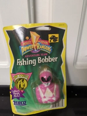 MIGHTY MORPHIN POWER RANGERS ADVENTURE TEAM FISHING BOBBER de ZEBCO PINK WOW  Foto 1 de 2