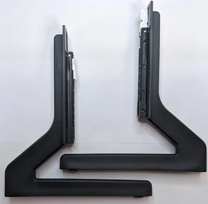 SAMSUNG QE43Q60D 43" TV FEET BASE LEFT RIGHT BN96-54899B BN63-20027X NEW - Picture 1 of 1