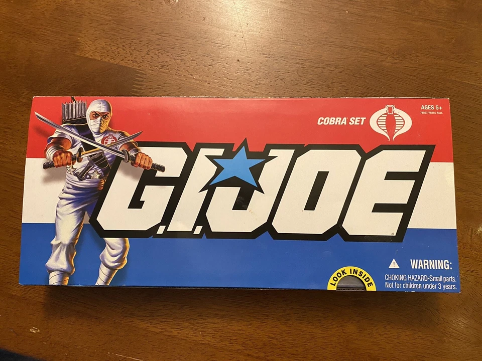 GI Joe 25th Anniversary COBRA ENEMY Box Set 5 pack G.I. 2008 Hasbro