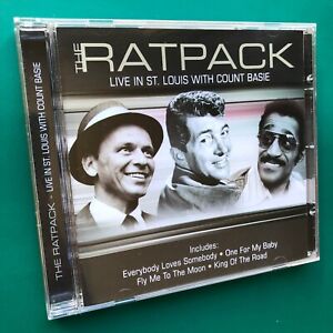 The Rat Pack LIVE IN ST LOUIS WITH COUNT BASIE Vocal Jazz CD Sinatra Dean Martin
