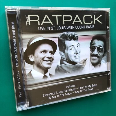 The Rat Pack LIVE IN ST LOUIS WITH COUNT BASIE Vocal Jazz CD Sinatra Dean Martin - Image 1 of 4