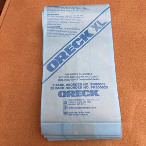 Oreck XL Commercial Disposable Vacuum Cleaner Bags - 20 Bags NEW - Picture 1 of 3