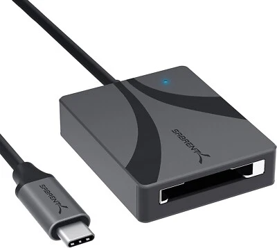 SABRENT CFexpress Type B card reader, USB type C 3.2x2 to CF -  CR-CFXB - Image 1 of 4