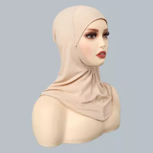 Muslim Women Ninja Hat Inner Cap Turban Underscarf Hijab Shawl Headscarf Wrap - Picture 1 of 18