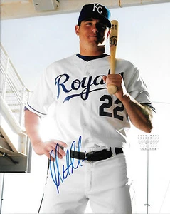 GFA Kansas City Royals * MITCH MAIER * foto firmata 8x10 AD2 COA - Foto 1 di 1
