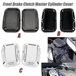 Cubierta de cilindro maestro embrague freno delantero motocicleta para Harley Davidson Touring - Imagen 1 de 15