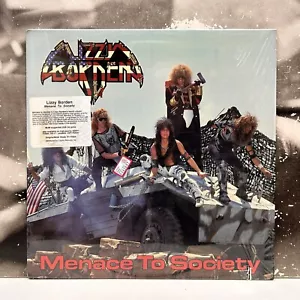 Lizzy Borden – Menace To Society LP Garnitur Ex + 1986 US Enigma ST-73224 - Bild 1 von 6