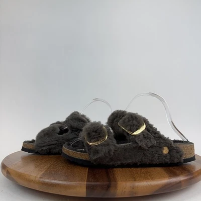 Sandalias Birkenstock Arizona para mujer con hebilla grande gris jerez talla EU 39 estrechas Foto 1 de 4