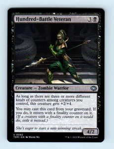 #82 2025 Tarkir: Dragonstorm Hundred-Battle Veteran Uncommon - Picture 1 of 2