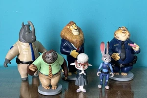 Disney Store Zootopia PVC Figure Set of 6. A-6 - Picture 1 of 9
