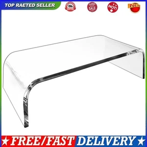 Acrylic Monitor Stand Clear Monitor Riser Desk Computer Stand - Afbeelding 1 van 11