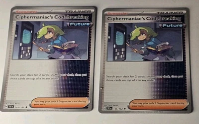 Ciphermaniac's Codebreaking 145/162 Sv05: Temporal Forces Regular - Image 1 of 2