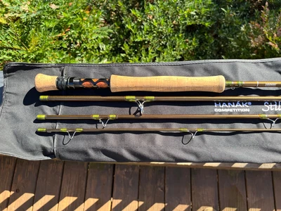 HANAK Stillwater X Competition 7100-4  7 wt 10 foot 4 piece Fast action Fly Rod - Image 1 of 4
