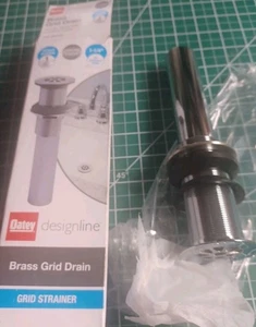 Oatey Grid Drain without Overflow Chrome-Plated Brass HDC9691 - Picture 1 of 6