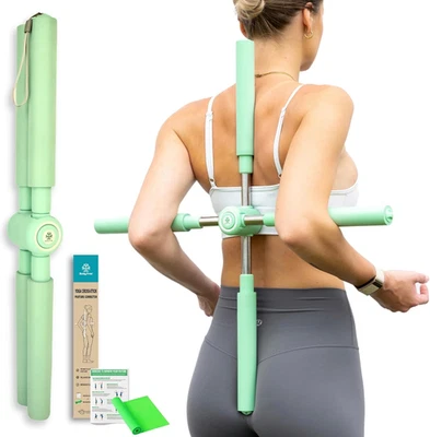 Posture Corrector Yoga Cross Stick - Back Pain Relief for Men Women - Stretcher  - Image 1 of 4