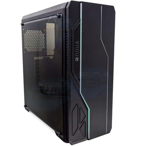 PC Computer Desktop Fixed Assembled Gaming I5 3.20GHZ 8GB SSD 120GB+1TB RGB - Picture 1 of 4