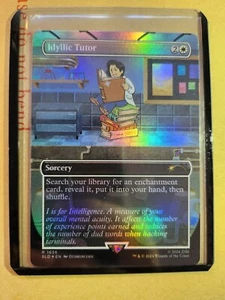 Lámina de tutor idílica - Guarida secreta Fallout - Magic The Gathering - Envío gratuito - Imagen 1 de 1