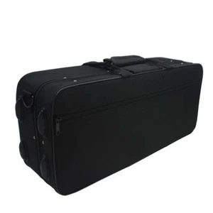 New Fashionable Oxford Cloth Music Trumpet Hard Case Big Bag Case Black - Picture 1 of 6
